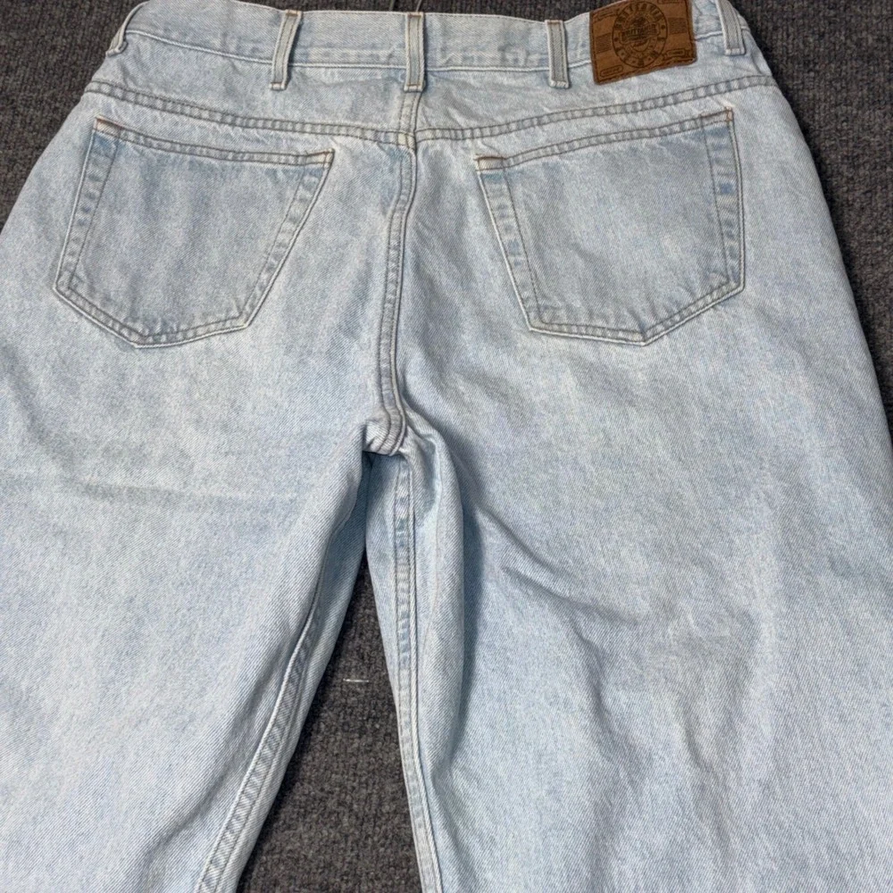 Vintage Britannia Classic Jeans Mens‎ 36x34 Light Baggy Straight Leg 90s Skater
